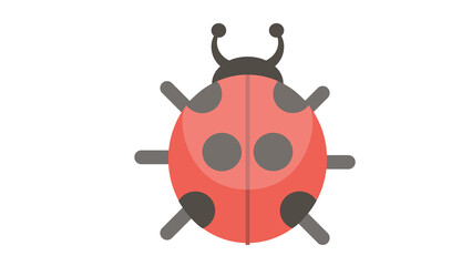 Ladybug Icon – Cute Insect Symbol
