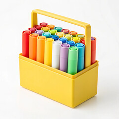 Marker caddy with compartments