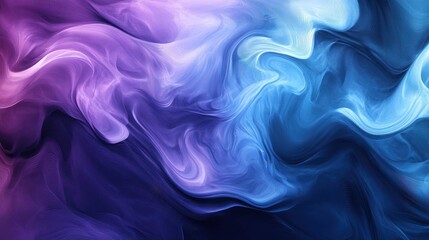 Obraz premium Abstract swirling vibrant colors, dreamy, smoky texture