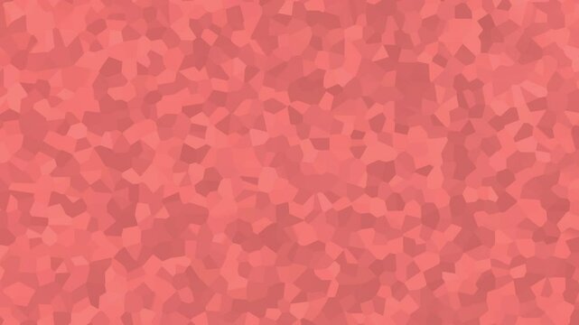 Salmon abstract gradient shapes a coralcolored geometric abstract background.