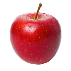 Red apple with water droplets (1)