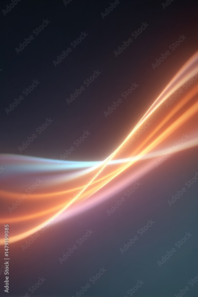 Poster dynamic minimalistic composition featuring vibrant neon whirlwinds against seamless background