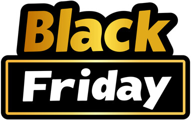 Black Friday Sale Typography
