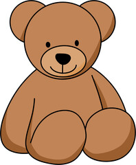 teddy bear vector illustration