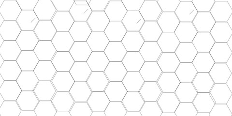 Abstract porple hexagonal pattern with seamless.. Abstract background with lines . white texture background. Futuristic abstract honeycomb technology white background.
