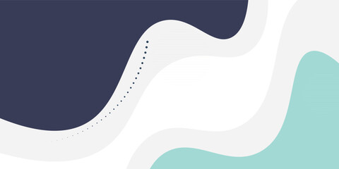 Abstract background liquid organic forms dynamic waves and circles, lines on white background. Vector