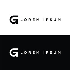 letter G logo icon vector