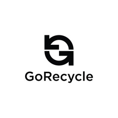 go recycle logo icon vector
