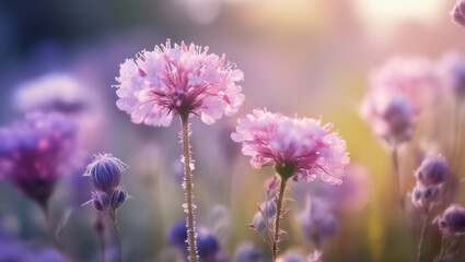 Fototapeta premium close up of lavender flowers