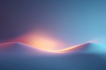 smooth vibrant color gradient background with minimalistic design under soft studio lighting