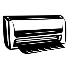 air conditioner vector illustration