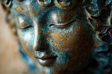 Close up of a detailed record player head showcasing intricate craftsmanship, Gorgeous close up of a record player head Shallow depth of field