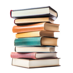 Fototapeta premium Stack of various books