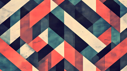 Abstract Geometric Pattern Design