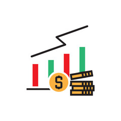 trading charts color