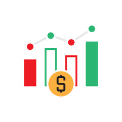 trading charts color