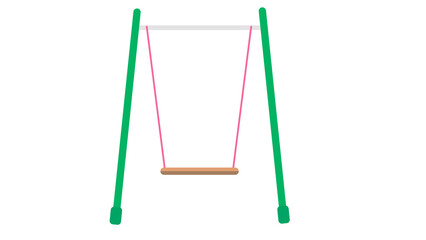 Children's Swing Set - Isolated