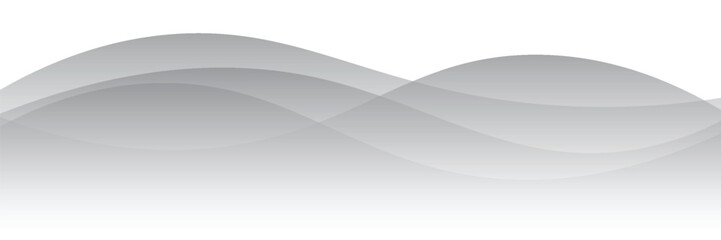 white wave curve, gray wave angle shape for elements.vector