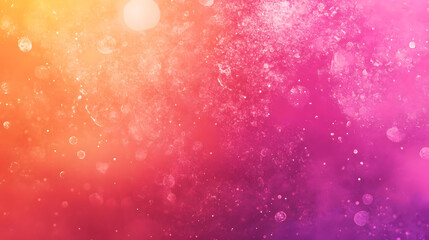 Vibrant Pink & Orange Abstract Art