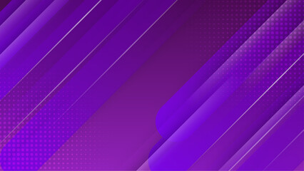 Purple background with diagonal stripes and polka dots suitable for graphic design projects, stationery, packaging, and web design. Versatile and eye catching.