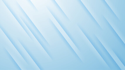 Obraz premium Light blue diagonal lines on a blue background for modern designs. Suitable for tech, corporate, or abstract backgrounds in digital media.