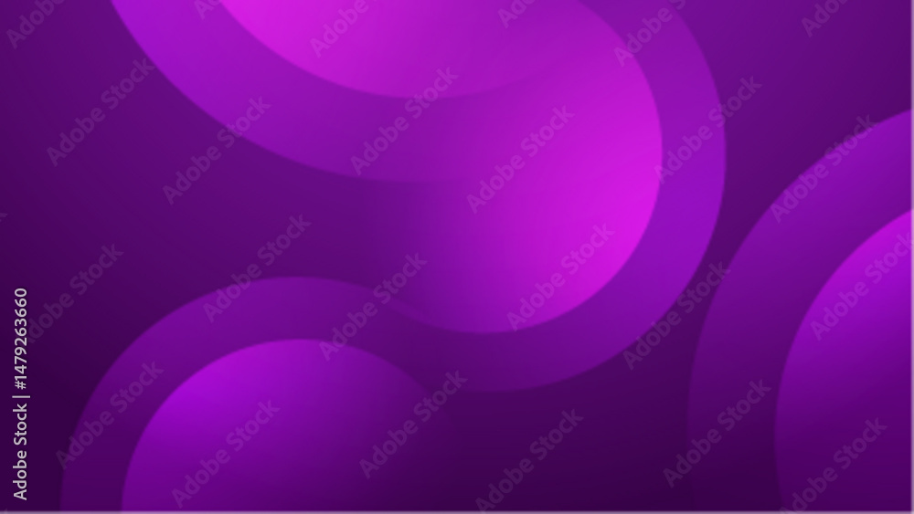 Poster purple abstract background with overlapping circles. suitable for presentations, graphic design proj