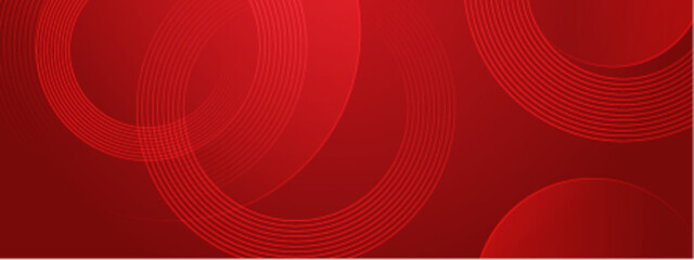 Red circles with thin red lines ideal for backgrounds, graphic designs, and abstract concepts showcasing modern and geometric elements.