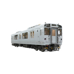 Fototapeta premium Modern Electric Multiple Unit (EMU) Train in Unpainted Condition