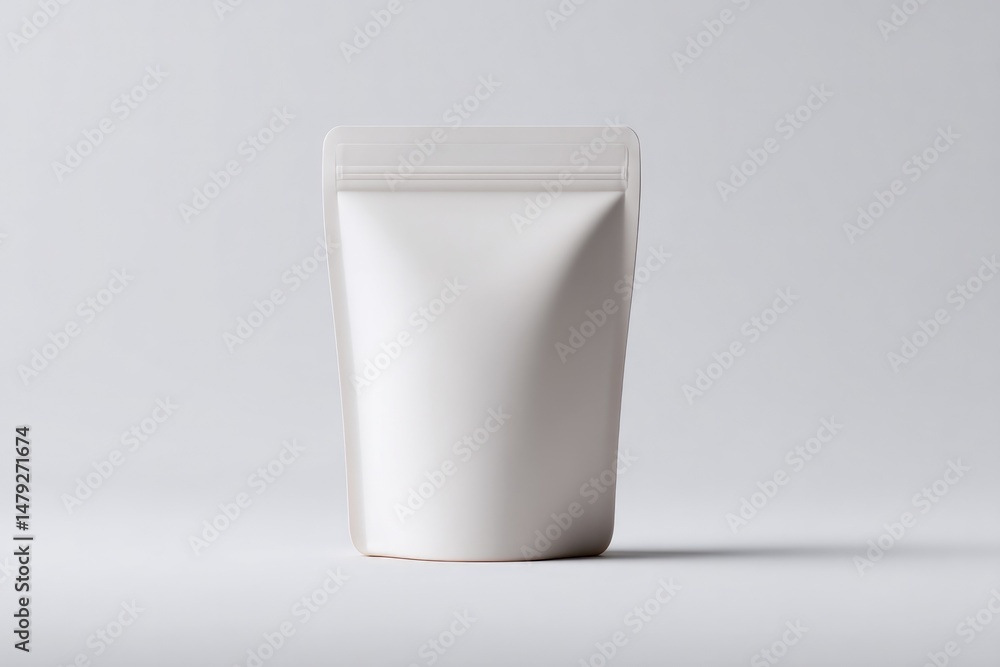 Poster minimalistic 3d rendering of product package isolated on white background showcasing its sleek desig