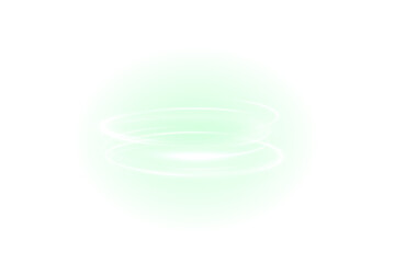 Fresh wind png swirls with green leaves and glitter and neon green lines. vibrant, futuristic light trail with swirling green neon waves, glowing twirl PNG, sparkling energy.	
