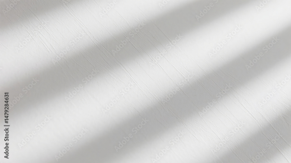 Poster abstract white background texture with light and shadow creating minimalist diagonal stripes