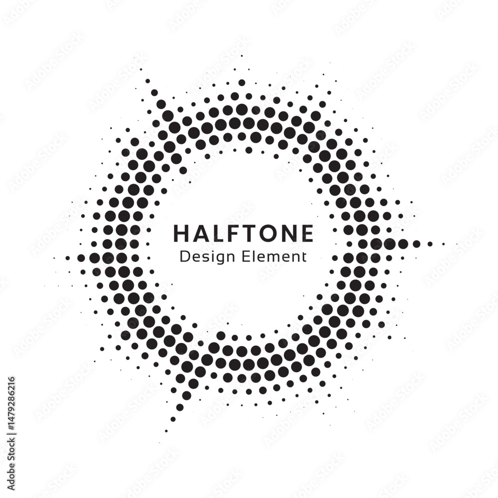 Poster burst halftone light effect. glowing light burst. abstract grunge halftone dots background. vector i