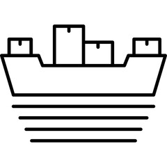 Freight Shipping Icon