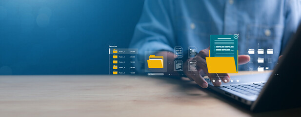 Document Management System DMS. Enterprise resource planning ERP. Document workflow sharing...