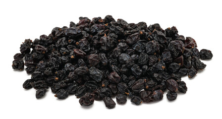 Zante currants heap