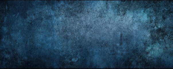 Obraz premium Large Dark Blue and Gray Grunge Background Texture with Subtle Green Hints, Aged Appearance, Wood and Metal Texture, Wear Marks, Vintage Feel, Design Character