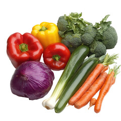 Colorful Fresh Produce Display