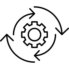 Recycling Process Icon