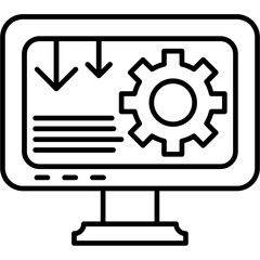 Landing Page Optimization Icon