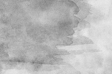 Fototapeta premium Grey abstract background in watercolor