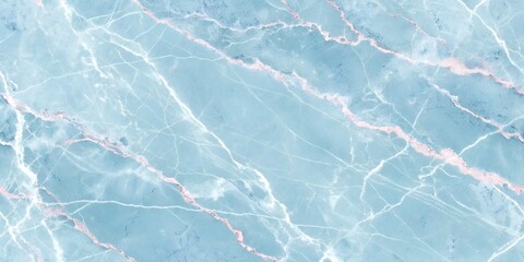 unique Soft Blue Marble Texture with Natural Veins – Seamless Elegant Background for Luxury Beauty and Product Design