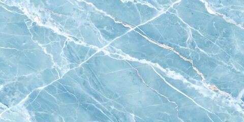 Soft Blue Marble Texture with Natural Veins – Seamless Elegant Background for Luxury Beauty and Product Design