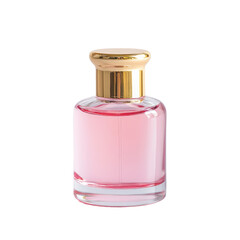 Pink perfume bottle