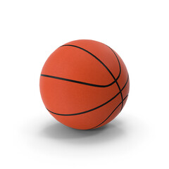 Fototapeta premium Basketball Isolated on transparent background, PNG