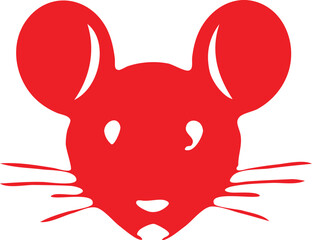 : Mouse simple icon. Vector ICON all icon Viktor 