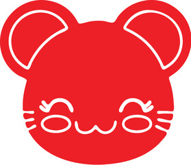 : Mouse simple icon. Vector ICON all icon Viktor 
