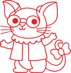 : Mouse simple icon. Vector ICON all icon Viktor 