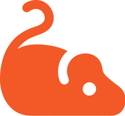 : Mouse simple icon. Vector ICON all icon Viktor 