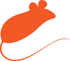 : Mouse simple icon. Vector ICON all icon Viktor 