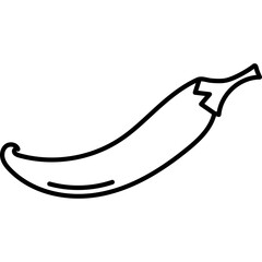 Vegetable Line Icon
